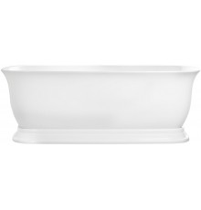 Акриловая ванна BelBagno BB400-1700-800 без опоры 170x80 см, отдельностоящая, овальная, со сливом-переливом