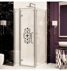 Душевой уголок Ambassador Royal 18015107-L 100х100 см, профиль хром