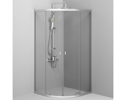 Душевой уголок AM.PM X-Joy Twin Slide W88G-205-090MT64 90x90, профиль матовый хром