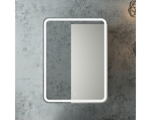 Зеркало-шкаф Art Max Platino L 60 с подсветкой