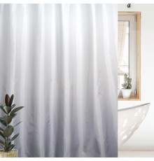Штора для ванной Bath Plus Charme Red Rosy Down 2151/8 180x180, серая
