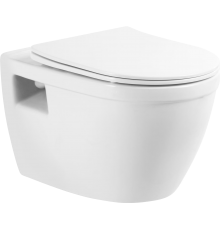 Унитаз подвесной BelBagno Loto BB070CHR/SC безободковый