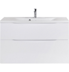 Тумба с раковиной BelBagno Marino H60 bianco lucido, 100 см