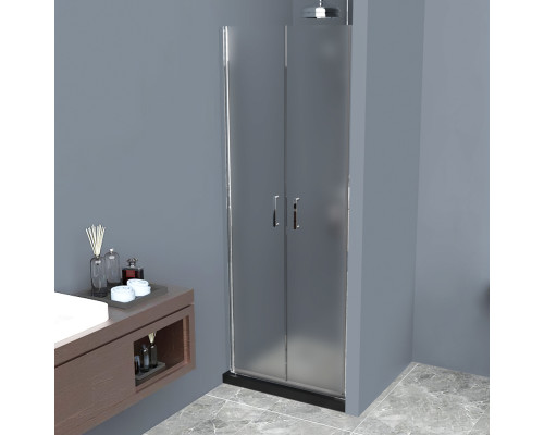 Душевая дверь в нишу BelBagno Uno B-2-70-P-Cr стекло текстурное