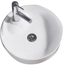 Раковина Bravat Affability C22239W-1-ENG накладная