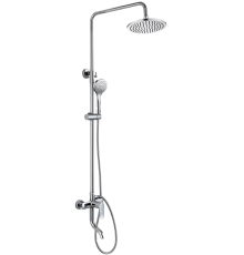 Душевая стойка Bravat Emeralda F6337371CP-A-RUS хром
