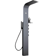 Душевая панель Ceruttispa Bella B CT9254 черная матовая