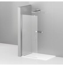 Душевая перегородка Cezares Liberta -L-1-95-120-C-Cr профиль хром, стекло прозрачное