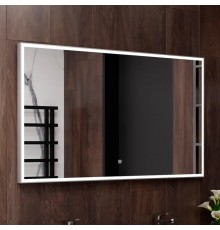 Зеркало CONTINENT Sting Silver 120х70 с подсветкой
