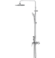 Душевая стойка Damixa Jupiter 977770000 с гигиеническим душем, хром