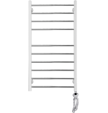 Полотенцесушитель электрический Domoterm Куба П10 50x100 ER, хром, R