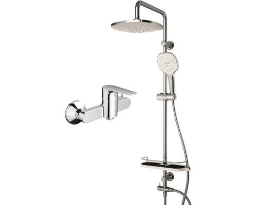 Душевая стойка Dorff Prime D0740030 со смесителем
