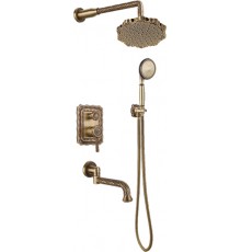 Душевой комплект Bronze de Luxe 10137F С ВНУТРЕННЕЙ ЧАСТЬЮ