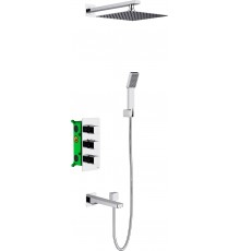 Душевой комплект Timo Petruma SX- 5049/00SM chrome С ВНУТРЕННЕЙ ЧАСТЬЮ