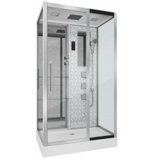 Душевая кабина Niagara Luxe 7713W R серебристый матовый