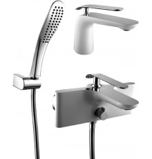 Комплект для ванной Lemark Melange LM4906CW + LM4914CW