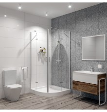 Душевой уголок Niagara Nova NG-6616-08 100x100, четверть круга