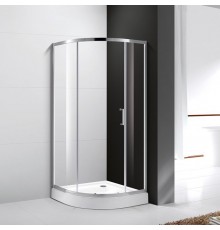Душевой уголок Cezares Molveno R 1 100 C Cr IV стекло прозрачное