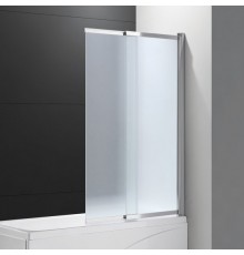 Шторка на ванну Cezares Slider VF-11-90/150-P-Cr стекло рифленое