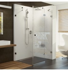 Душевой уголок Ravak Brilliant BSDPS+B SET R 80х80 Transparent, профиль хром