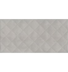 Плитка настенная Kerama Marazzi Марсо матовая, ректифицированная 30х60 серая, структура
