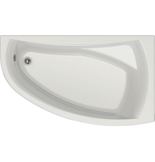 Акриловая ванна EUROLUX Como R 170x100 см, угловая, с каркасом, асимметричная