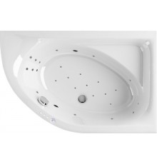 Акриловая ванна Excellent Aquarella WAEX.ARP15.ULTRA R 150x100 см, угловая, с гидромассажем, с каркасом, со сливом-переливом, асимметричная
