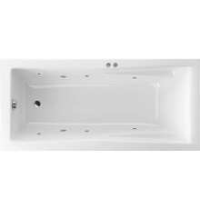 Акриловая ванна Excellent Palace Soft WAEX.PAL18.SOFT 180x80 см, с гидромассажем, с каркасом, со сливом-переливом