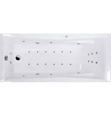 Акриловая ванна Excellent Palace Ultra WAEX.PAL18.ULTRA 180x80 см, с гидромассажем, с каркасом, со сливом-переливом