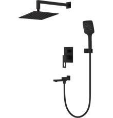 Душевой комплект Gappo G17-6 G7117-6 С ВНУТРЕННЕЙ ЧАСТЬЮ, черный
