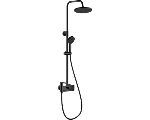 Душевая стойка Haiba HB24590-7 черная матовая