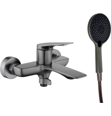 Смеситель для ванны с душем Haiba HB60816-3 пепельный