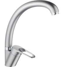 Смеситель для кухни Haiba HB13-1 HB4113-1 серый