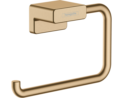 Держатель туалетной бумаги Hansgrohe AddStoris 41771140 шлифованная бронза