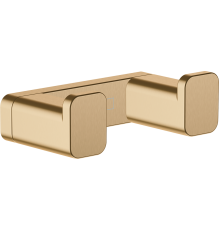 Крючок Hansgrohe AddStoris 41755140 двойной, шлифованная бронза