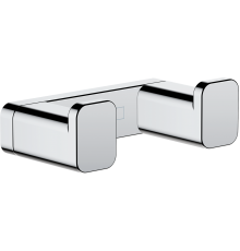Крючок Hansgrohe AddStoris 41755000 двойной, хром