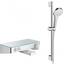 Термостатический смеситель Hansgrohe Ecostat Select 13151000 для ванны с душем + душевой гарнитур
