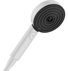 Душевая лейка Hansgrohe Pulsify Relaxation 105 3jet 24110700 матовый белый