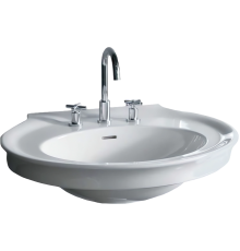 Раковина Hatria Dolcevita Y0EW01 75 см, белая, овальная