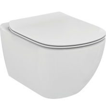 Унитаз подвесной Ideal Standard Tesi безободковый, крышка T352701 с микролифтом