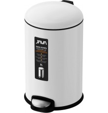 Мусорное ведро Java S-885-8W 8 л, белое