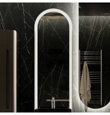 Зеркало Jorno Shine 51, с подсветкой, антрацит