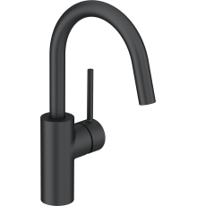 Смеситель для раковины Kludi Bozz 380283976 черный матовый