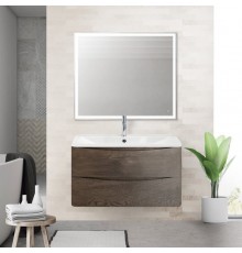 Мебель для ванной комнаты BelBagno Acqua 80 подвесная, robere nature grigio