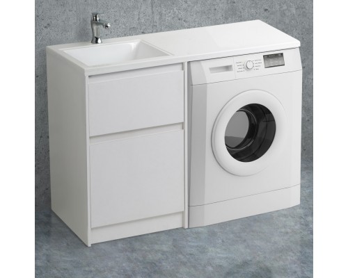 Тумба с раковиной BelBagno Kraft -LVD 60 bianco opaco L