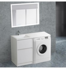 Мебель для ванной комнаты BelBagno Kraft -LVD 60 bianco opaco L