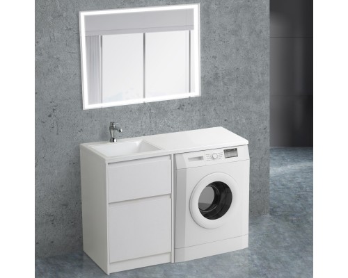 Мебель для ванной комнаты BelBagno Kraft -LVD 60 bianco opaco L