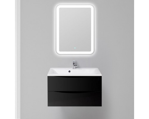Мебель для ванной комнаты BelBagno Marino 80 nero lucido