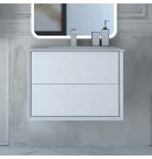 Тумба с раковиной Cezares Bellagio 70 bianco opaco