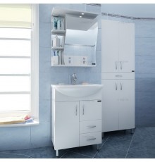 Мебель для ванной комнаты СаНта Сити 60 2 двери, 2 ящика